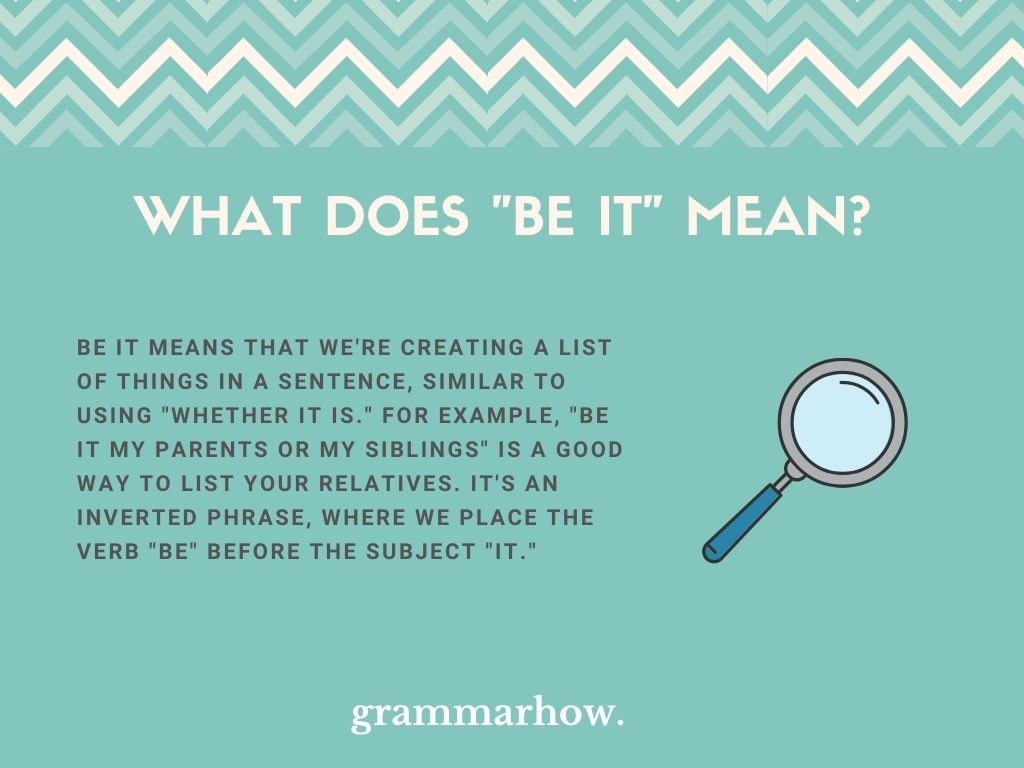  Be It Meaning 11 Examples Explained For Beginners 