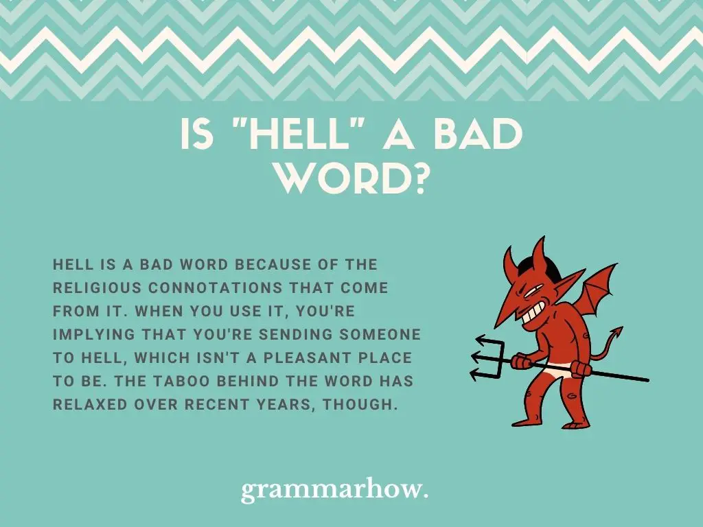 Is Hell A Bad Word?