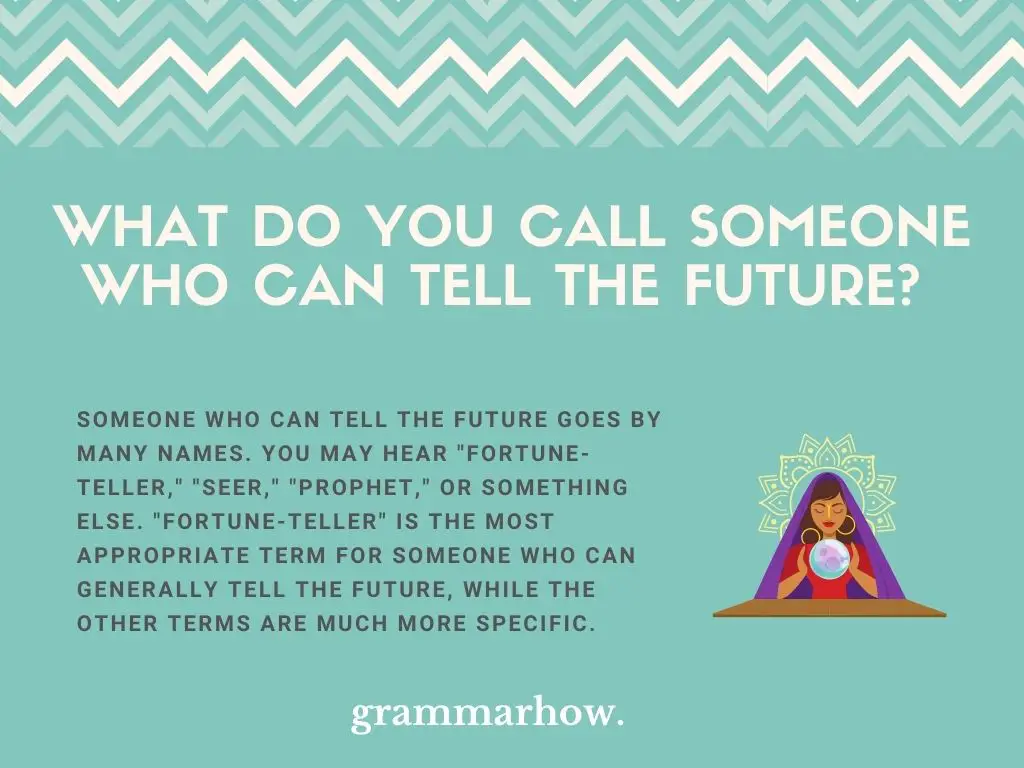 15 Words For People Who Can Tell The Future (Complete Guide)