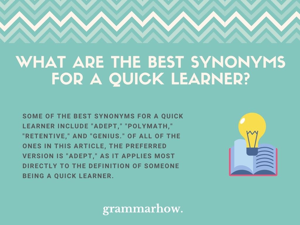 6 Good Synonyms For A Quick Learner On Your Resum 2022 