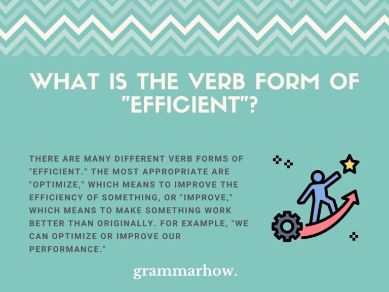 What Does Efficient Mean In English