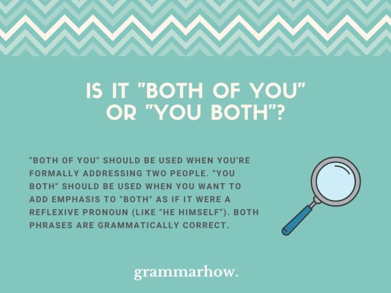  Both Of You Vs You Both Difference Explained Helpful Examples 