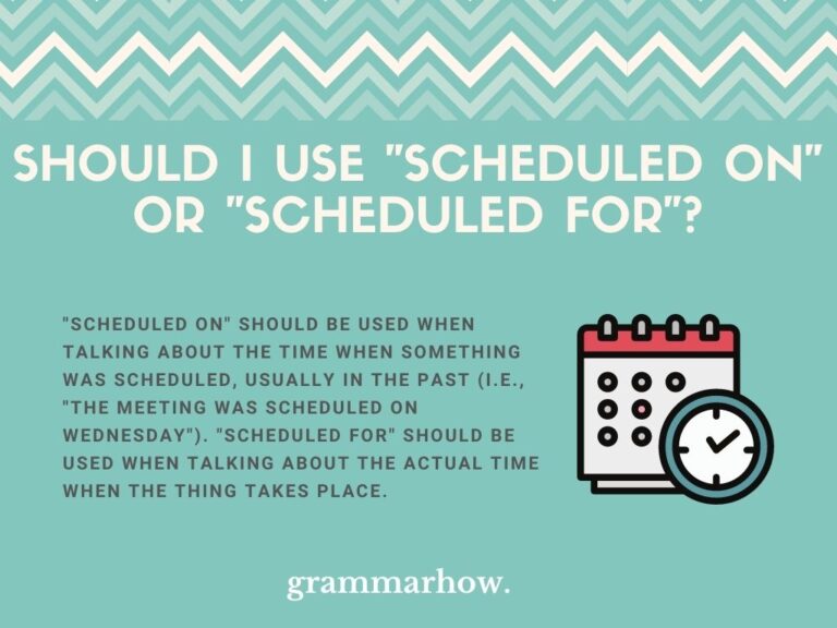 Scheduled Time Synonym