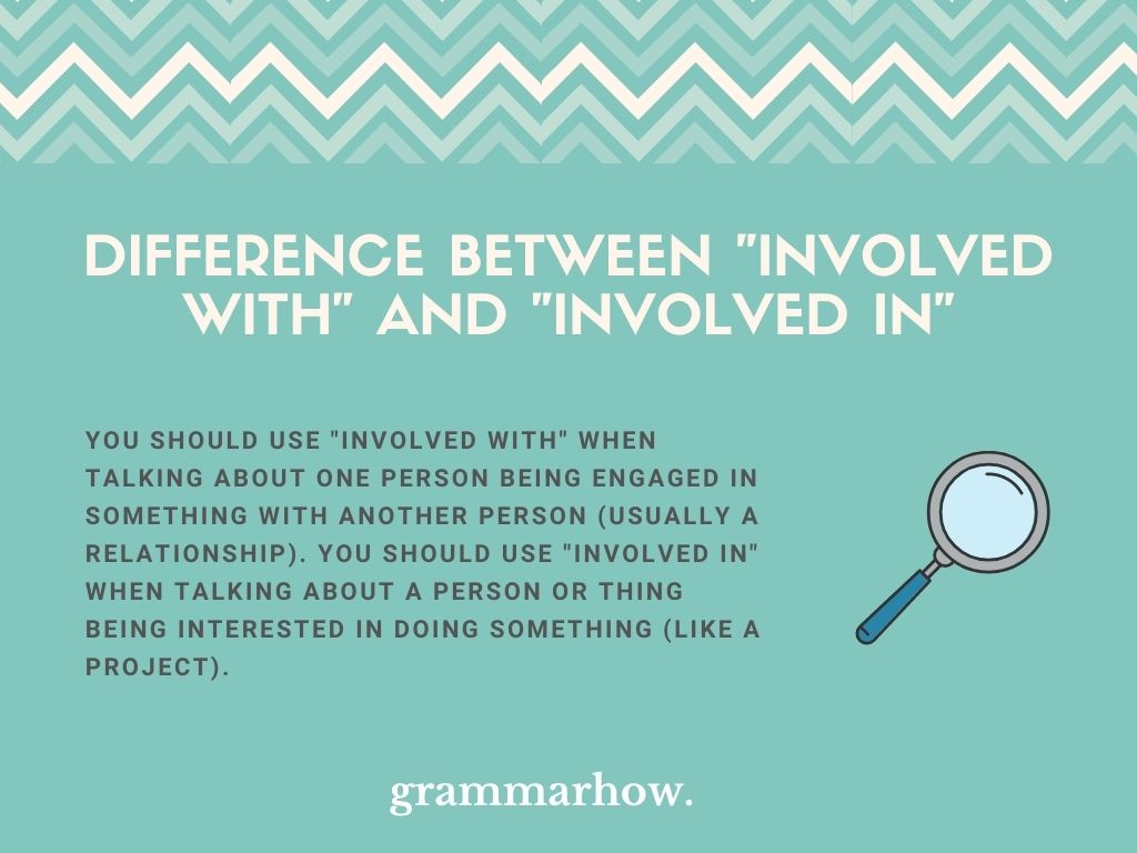  Involved With Or Involved In Difference Explained With Examples 