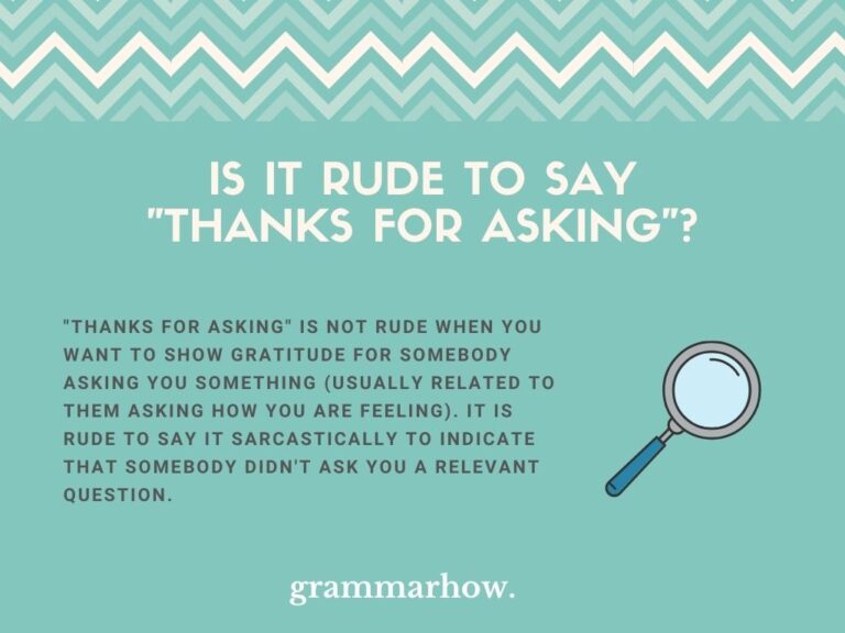 Is Thanks For Asking Rude 3 Better Ways To Thank Someone For Asking