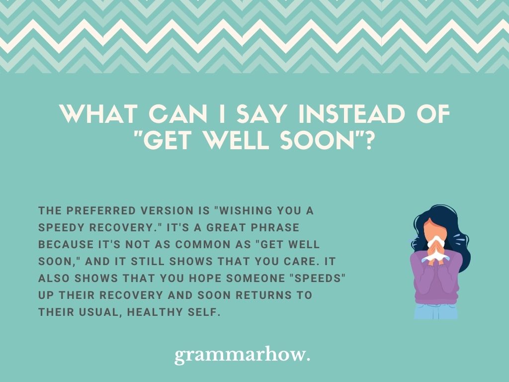 11 Better Ways To Say Get Well Soon TrendRadars