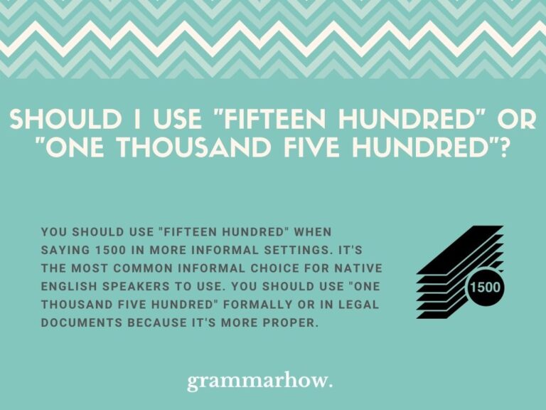 1500 In Words: 