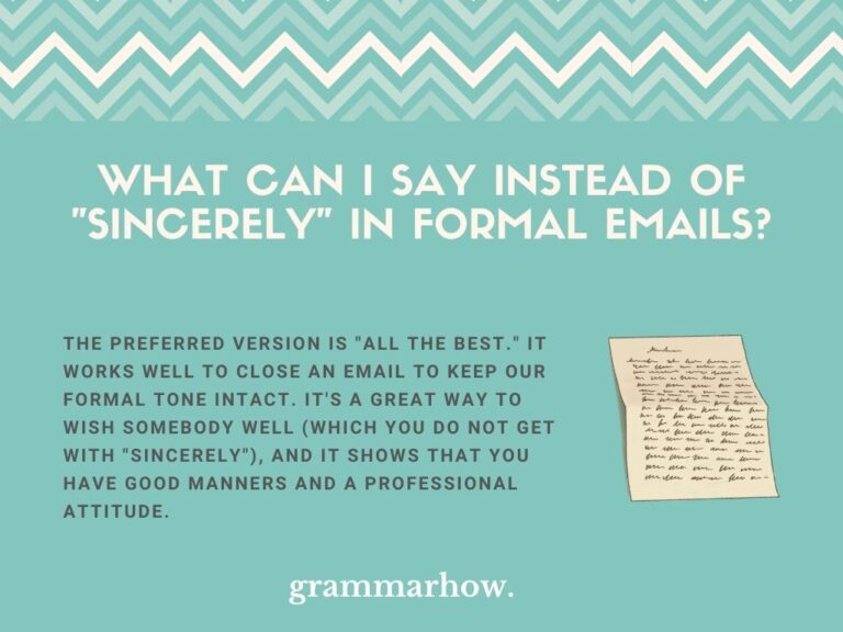 12 Better Ways To Say Sincerely In Formal Emails   Better Ways To Say Sincerely In Formal Emails 768x576 