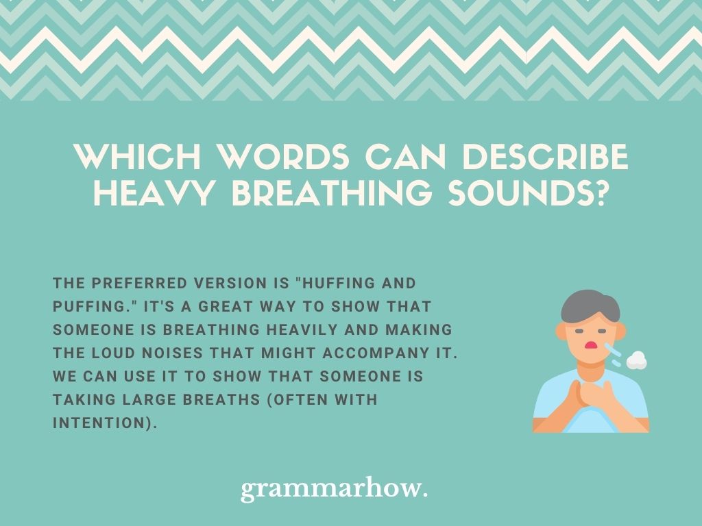 10 Good Onomatopoeia For Heavy Breathing