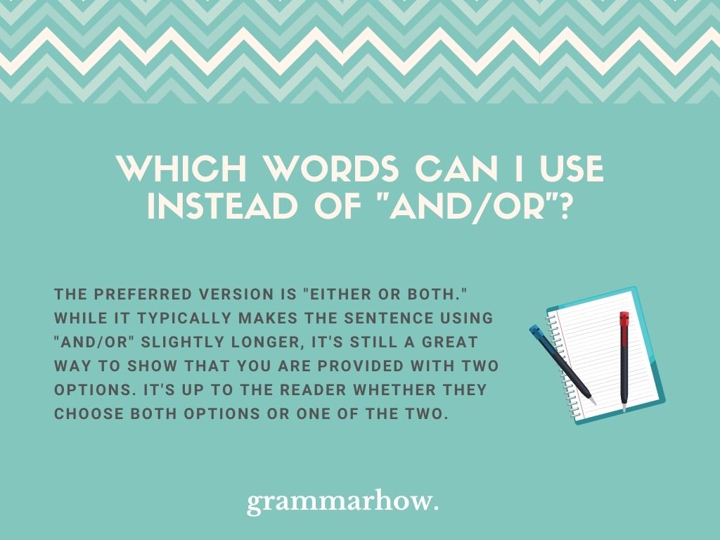 8 Better Words To Use Instead Of And Or 2022 