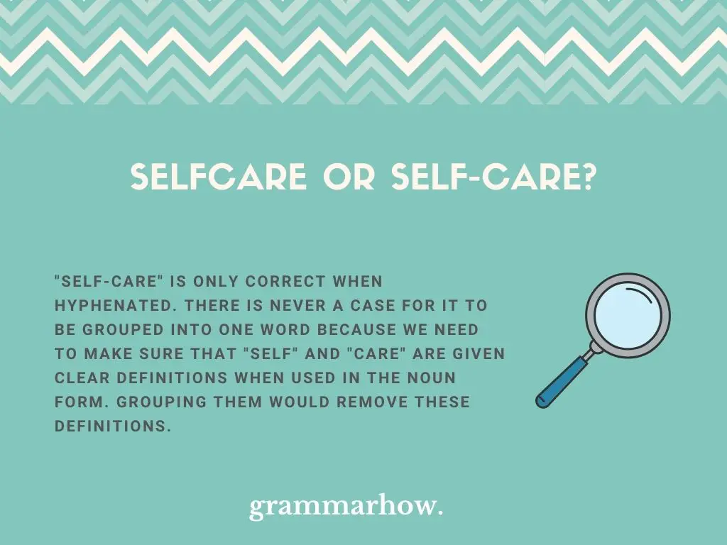 Selfcare or Self-care?