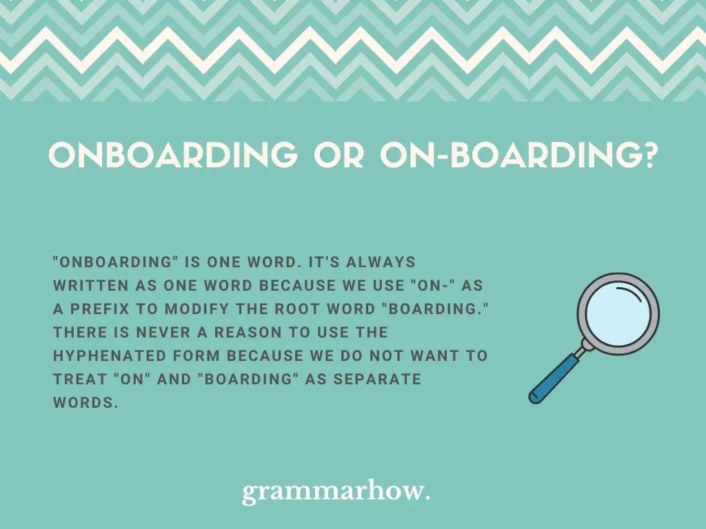 Onboarding or On-boarding?