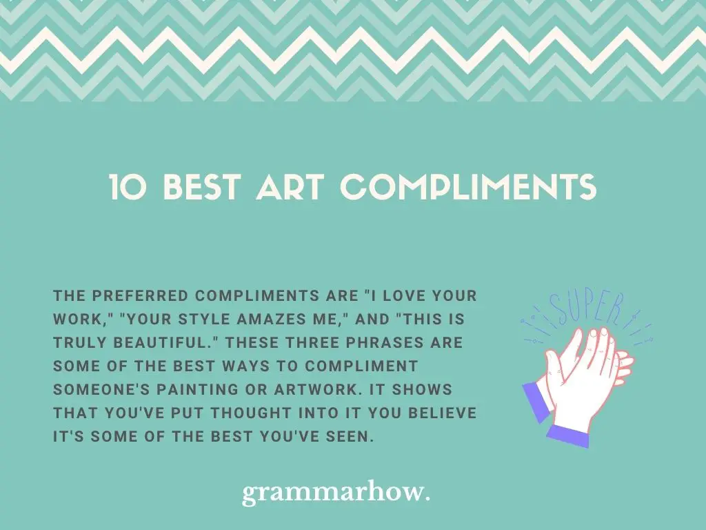 Best Art Compliments