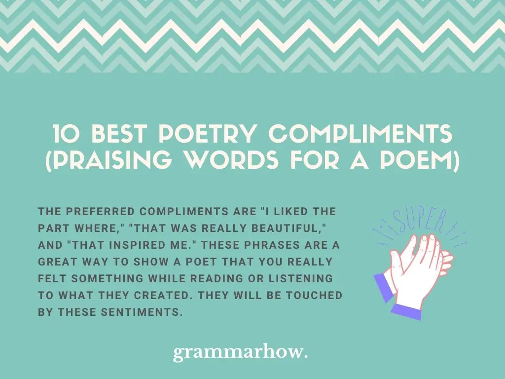 Best Poetry Compliments