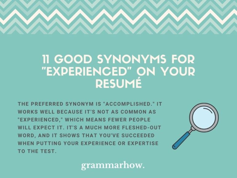 11-good-synonyms-for-experienced-on-your-resum