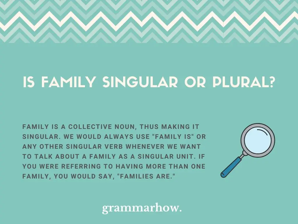 what-is-the-plural-of-the-word-family