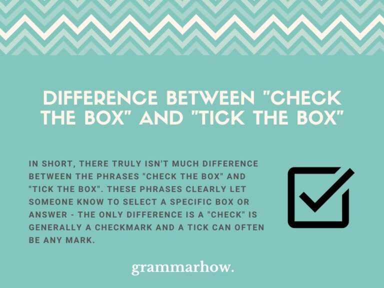 Is It "Check the Box" or "Tick the Box"? (UK/US Statistics)