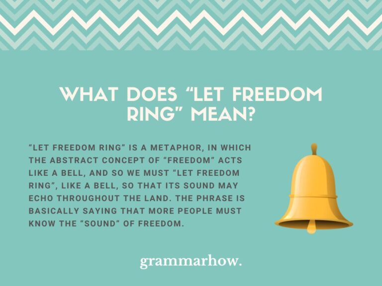 "Let Freedom Ring" Meaning & Origin (Martin Luther King)