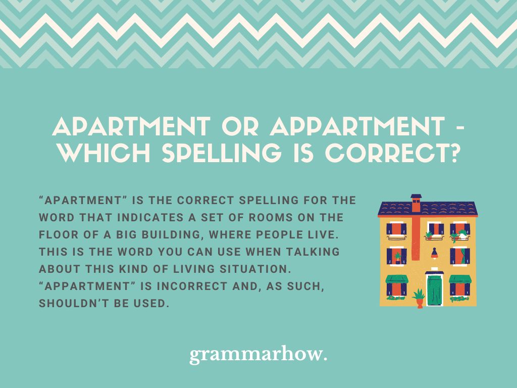 apartment or appartment
