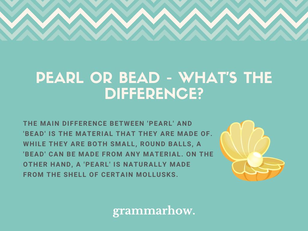 Pearl Or Bead What's The Difference? (With Pictures) TrendRadars