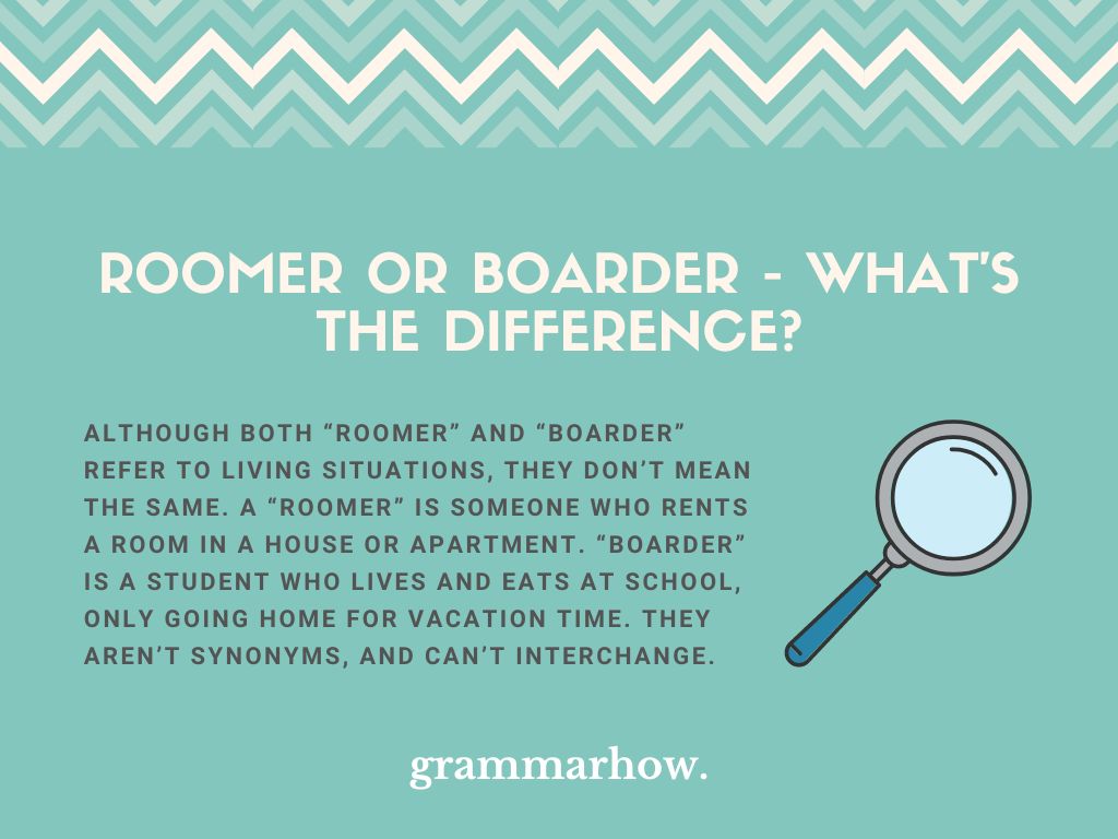 Roomer or Boarder What’s the Difference? (Examples) TrendRadars