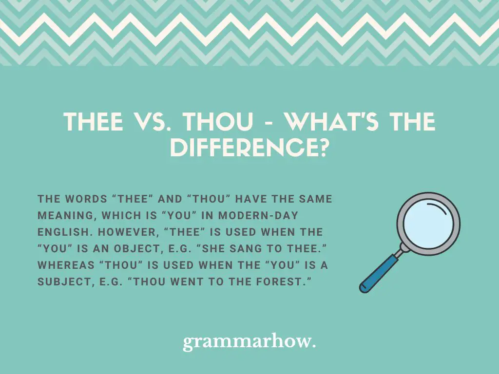 thee vs thou