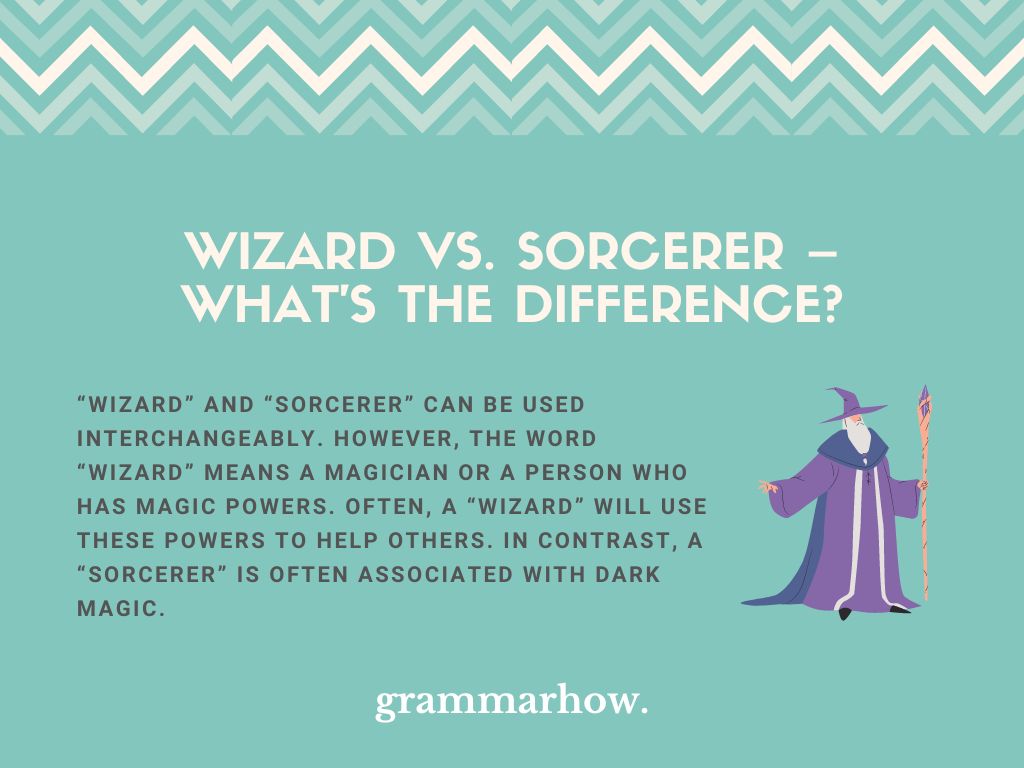 Wizard vs. Sorcerer What’s the Difference? TrendRadars