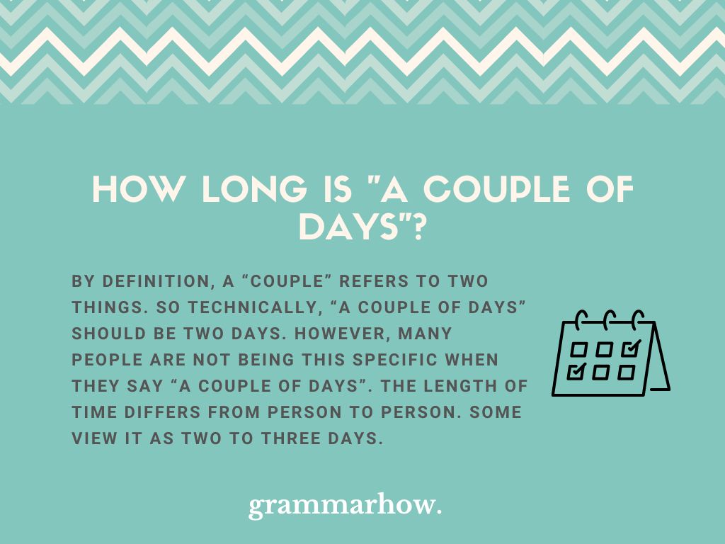 how-long-is-a-couple-of-days