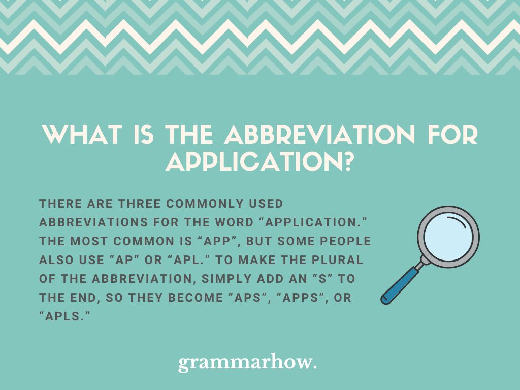 What Is the Abbreviation for Application? TrendRadars