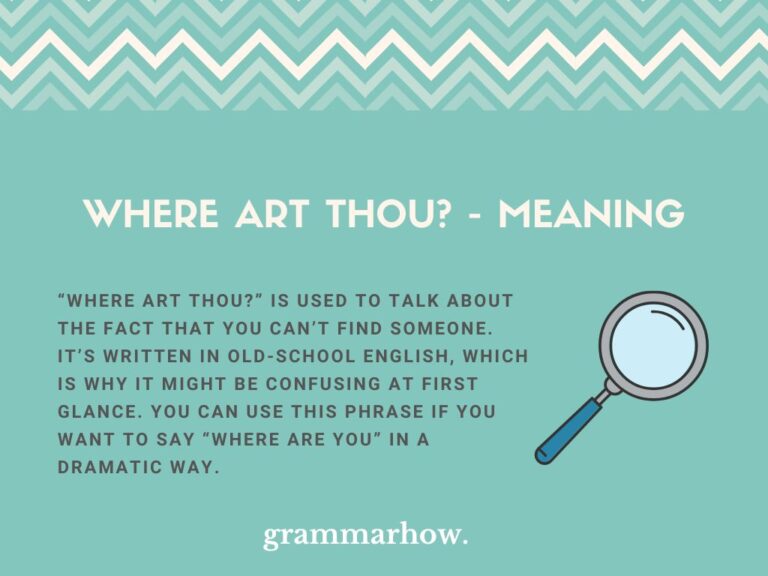 where-art-thou-meaning-origin-example-sentences