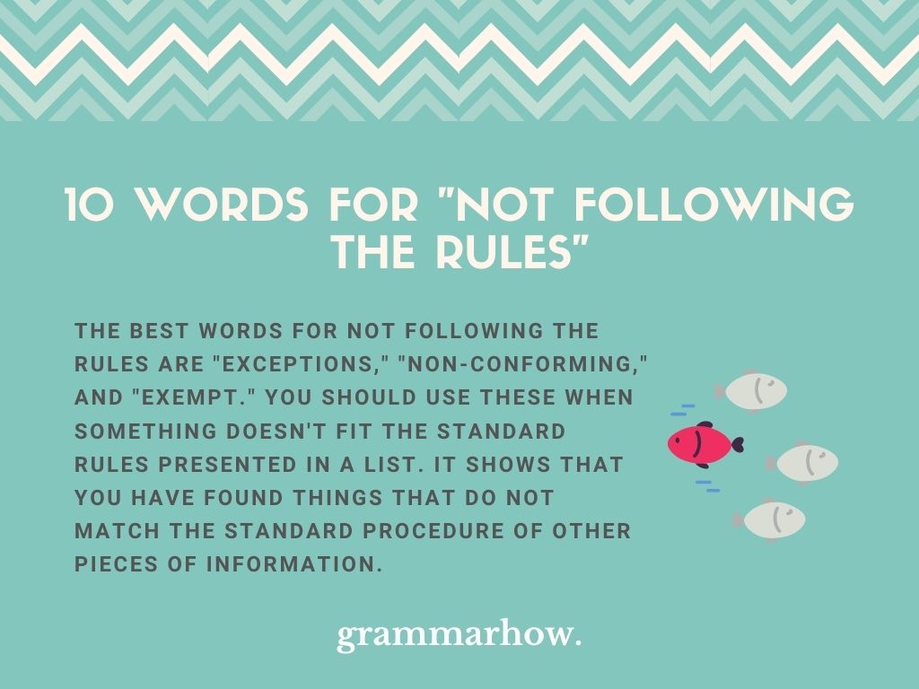 word-meaning-not-following-the-rules