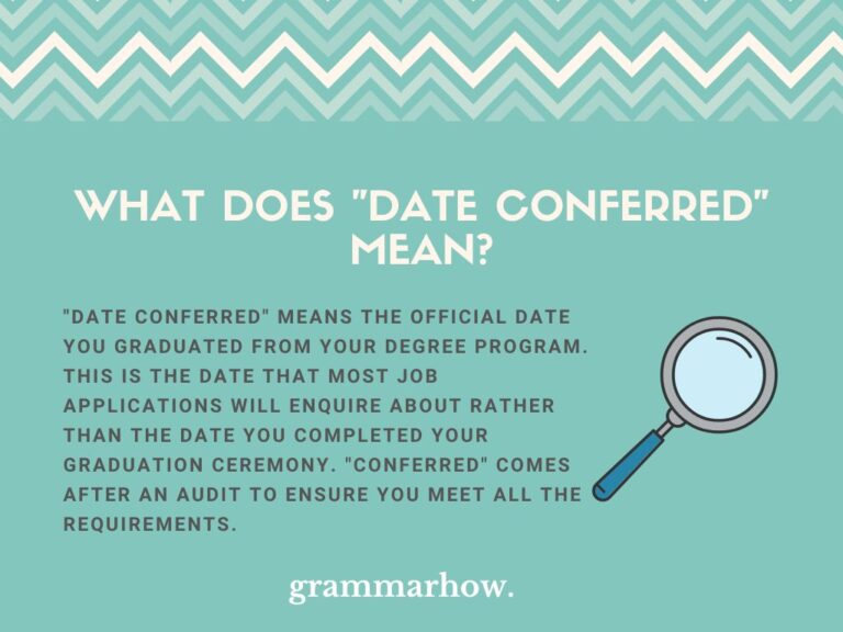 what-does-date-conferred-mean