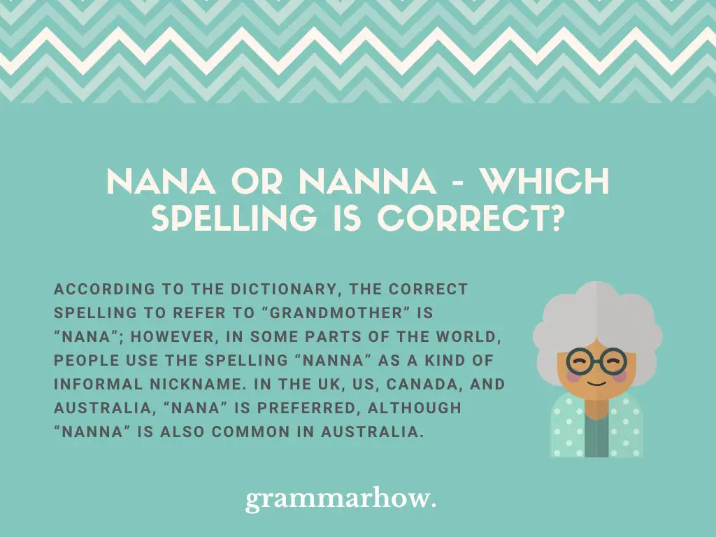 nana or nanna