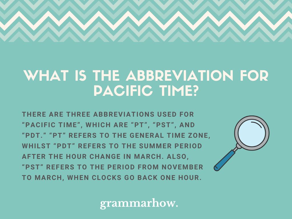 What Is The Abbreviation For Pacific Time TrendRadars