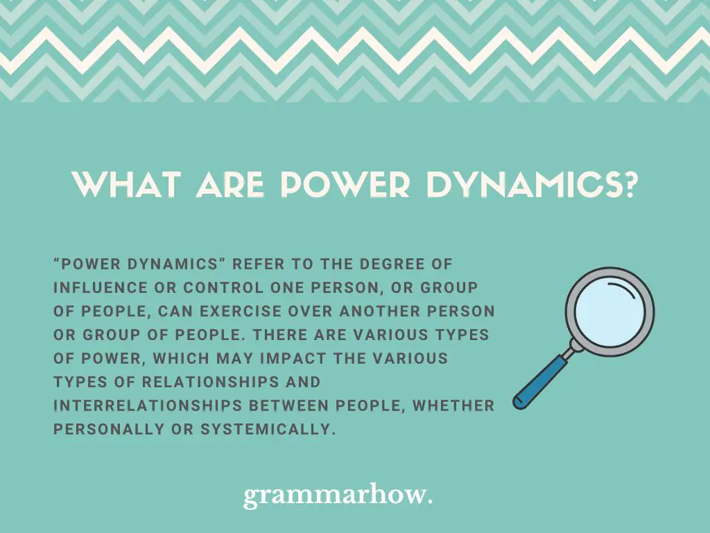 what are power dynamics