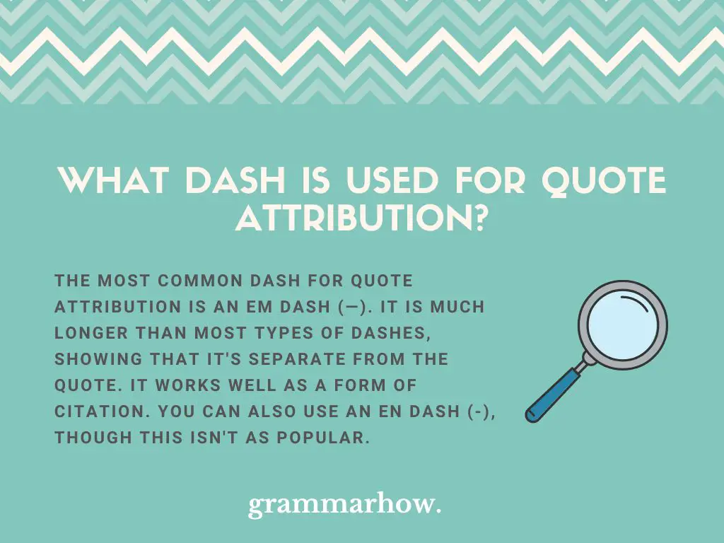 Dash for Quote Attribution