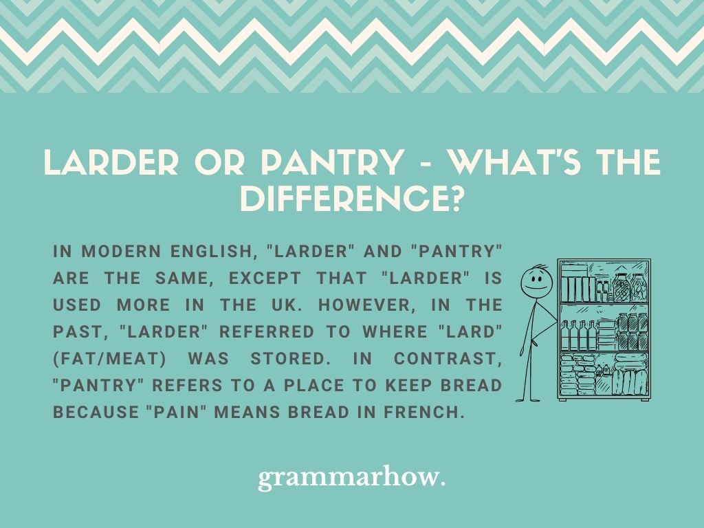 Larder or Pantry What's the Difference? TrendRadars